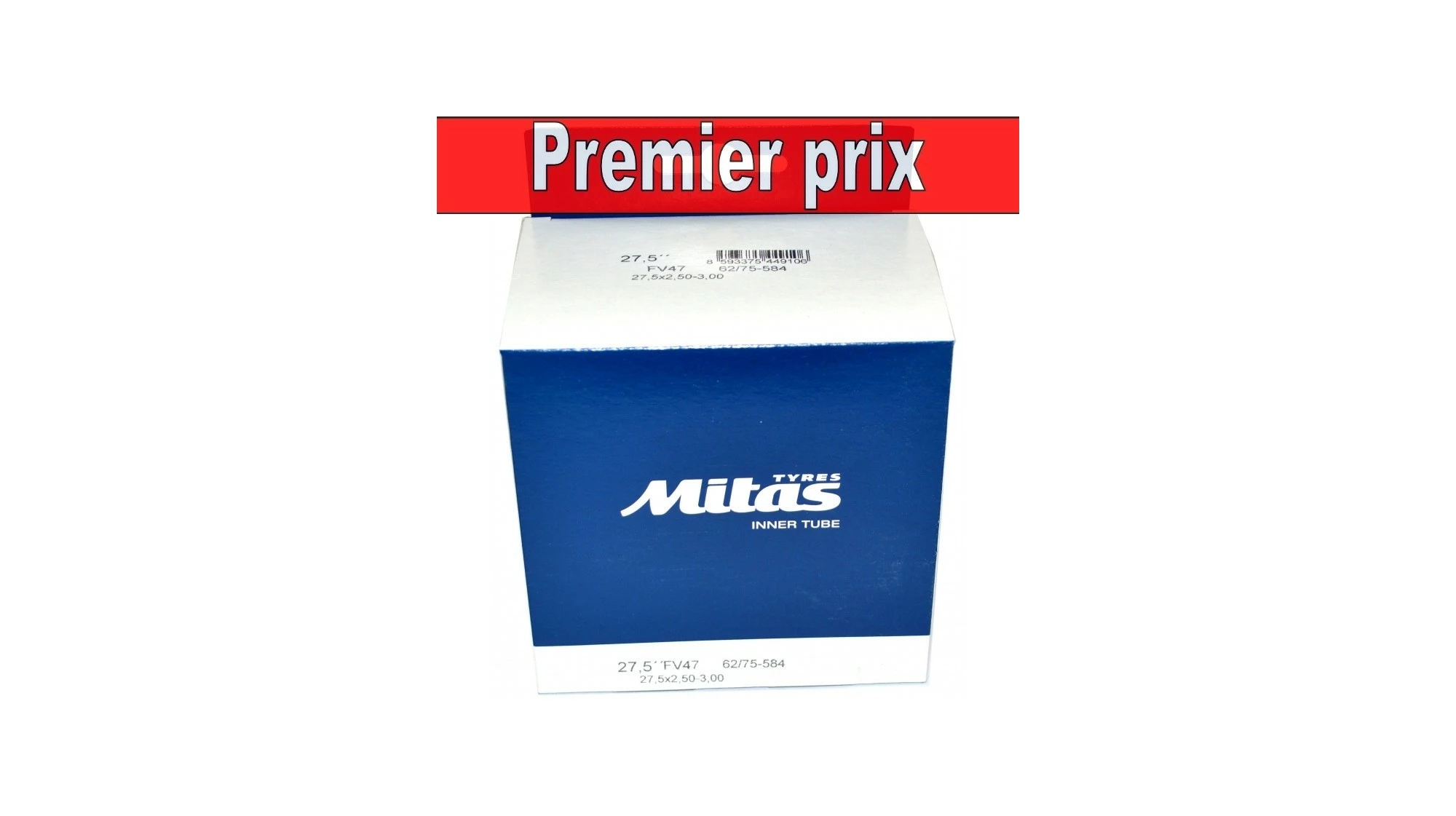 Lapierre CHAMBRE A AIR 27.5X1.75/2.45 MITAS PRESTA 47MM 3 Lapierre CHAMBRE A AIR 27.5X1.75/2.45 MITAS PRESTA 47MM