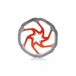 DISQUE XLC 203MM 6 TROUS ROUGE