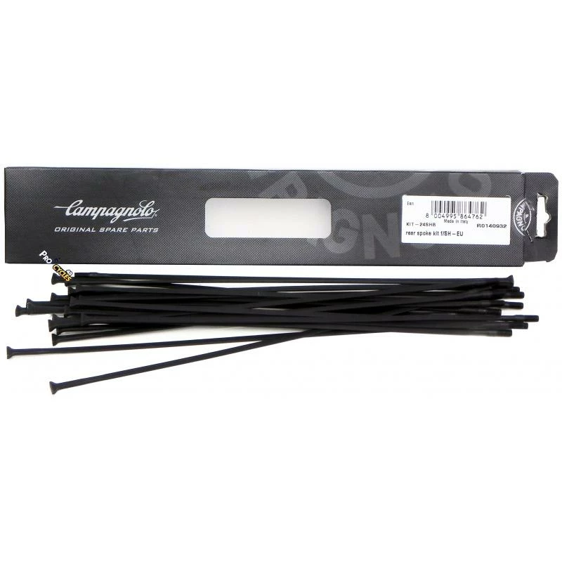 Campagnolo® Kit Rayons CAMPAGNOLO SHAMAL/EURUS 24SHB - Roue Arrière 3 Campagnolo® Kit Rayons CAMPAGNOLO SHAMAL/EURUS 24SHB - Roue Arrière